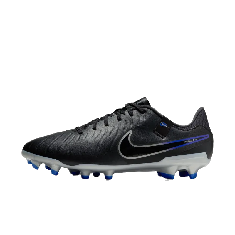 Nike Men's Tiempo Legend 10 Academy Soccer Shoes - Black / Chrome / Hyper Royal Nike Bowerman Series Running Shoes