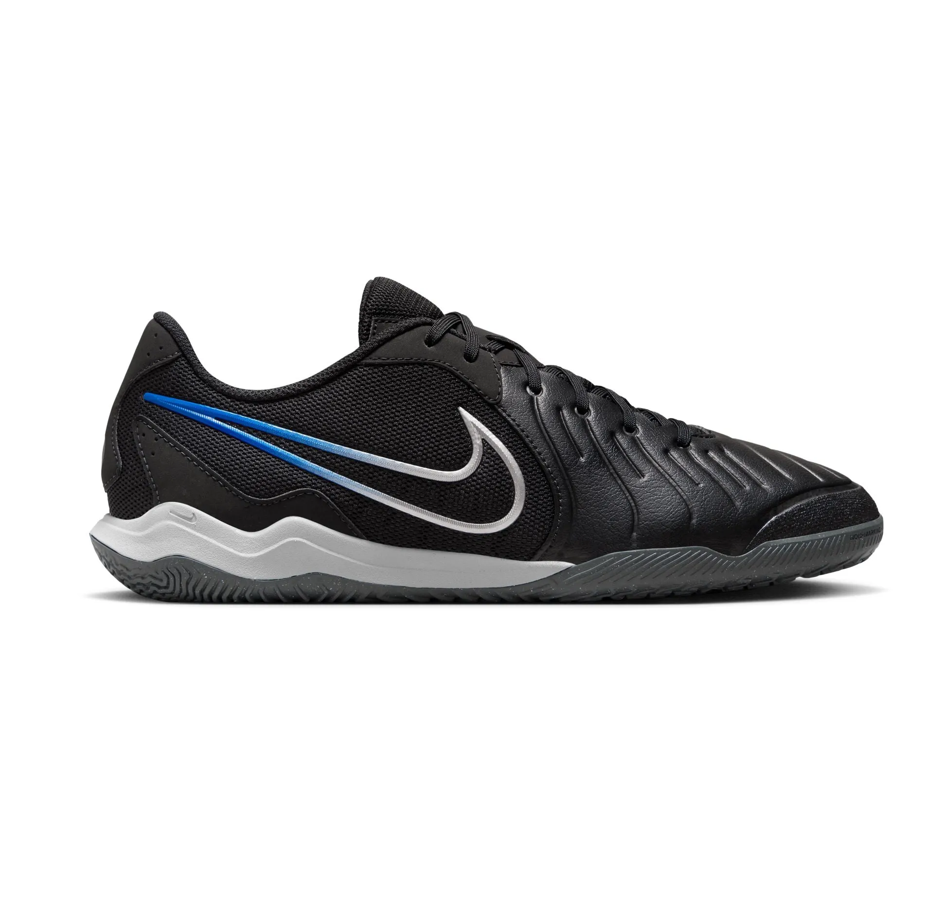 Nike Men's Tiempo Legend 10 Academy Soccer Shoes - Black / Hyper Royal / Chrome Top Selling Nike Shoes