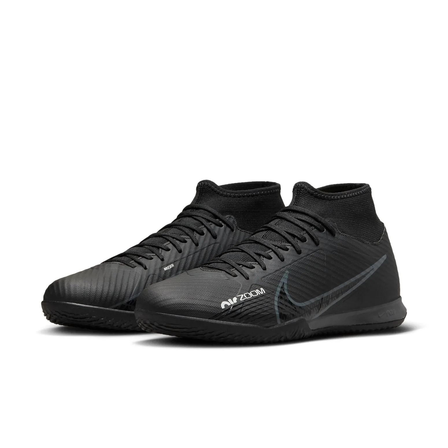 Nike Hybrid Shoes Nike Men's Zoom Mercurial Superfly 9 Academy Ic Soccer Shoes - Black / Summit White / Volt / Dark Smoke Grey