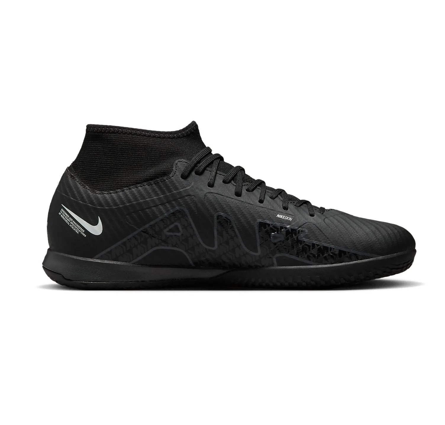 First Nike Shoes Ever Made Nike Men's Zoom Mercurial Superfly 9 Academy Ic Soccer Shoes - Black / Summit White / Volt / Dark Smoke Grey