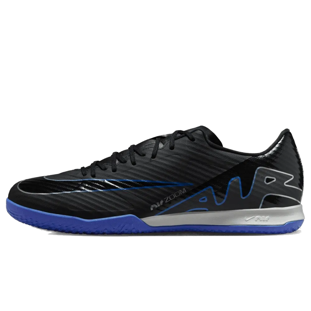 Nike Men's Zoom Mercurial Vapor 15 Academy Soccer Shoes - Black / Blue Nike Leopard Print Tennis Shoes