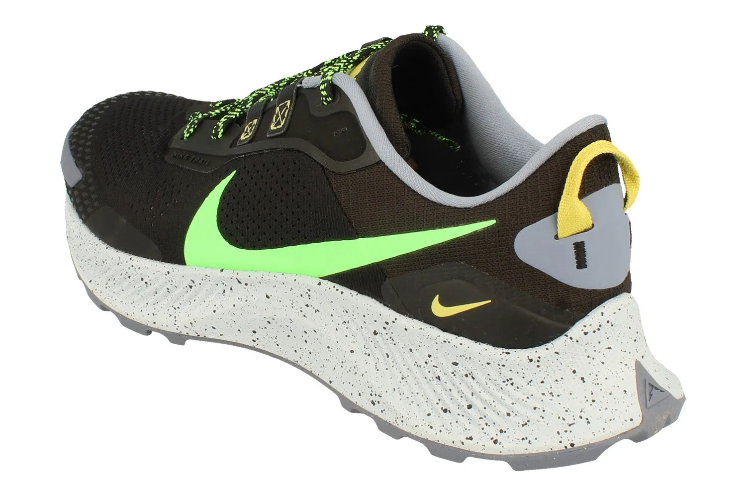 Flyknit Nike Shoes Nike Pegasus Trail 3 Mens Running Shoes DA8697 004 | Black and Green