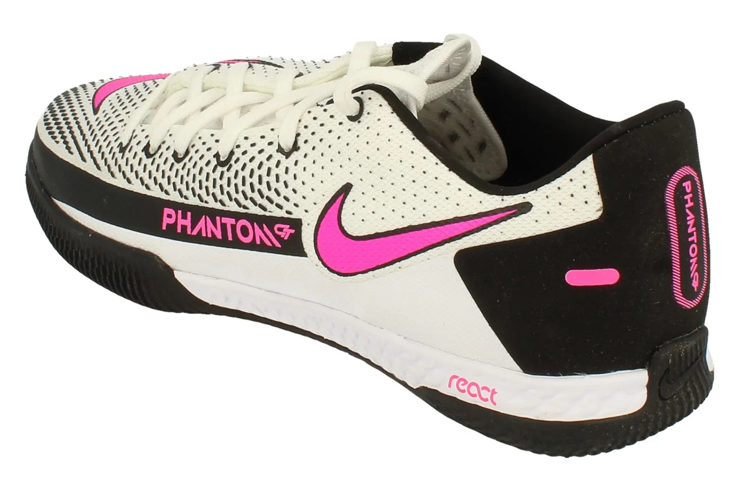 Carli Lloyd Soccer Cleats Nike React Phantom Gt Pro IC Mens Football Boots Ck8463 Soccer Shoes 160