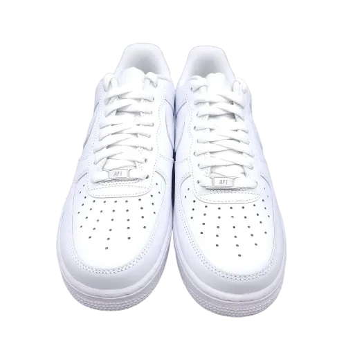 Nike Men's Air Force 1 Low '07 Shoes - All White Atlanta Falcons Nike Shoes
