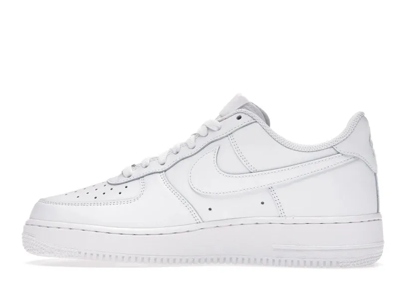 Nike Men's Air Force 1 Low '07 Shoes - All White Nike Distance Running Shoes