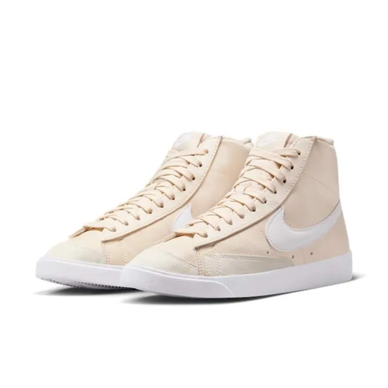 Lakers Nike Shoes Nike Women's Blazer Mid '77 Shoes - Light Orewood Brown / Volt / Black / White