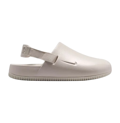 Nike Women's Calm Pearlized Shoes - Light Orewood Brown Nike Shoes With White Swoosh