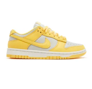 Nike Women's Dunk Low Shoes - Light Bone / Citron Pulse / Sail Most Cushioned Nike Running Shoe