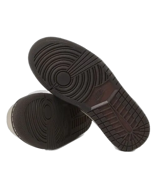 Nike Women's Jordan 1 Low Se Shoes - Metallic Zinc / Summit White / Velvet Brown Nike Metcon Shoes