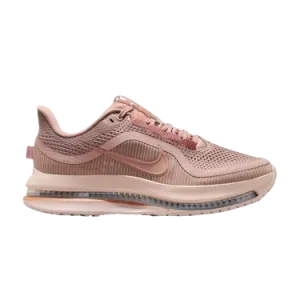 Nike Women's Pegasus Premium Shoes - Particle Pink / Silt Red / Metallic Silver / Metallic Rose Gold Comfortable Walking Nike Shoes