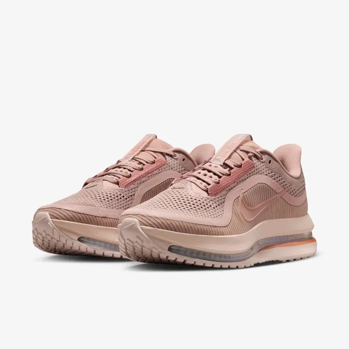 Splatter Paint Shoes Nike Nike Women's Pegasus Premium Shoes - Particle Pink / Silt Red / Metallic Silver / Metallic Rose Gold