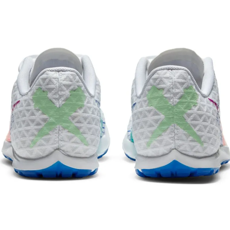 Nike Zoom Rival XC Unisex Cross Country Spike - White/Flash Crimson/Black/Hype Jade Leopard Running Shoes