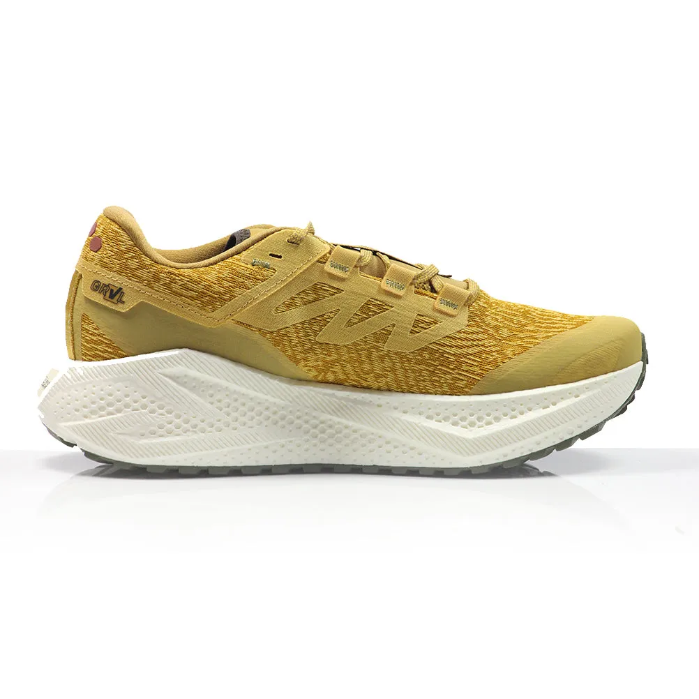 Comfortable Running Shoes Salomon Aero Glide 3 Grvl Men's Running Shoe - Spicy Mustard/Vanilla Ice/Deep Lichen Green
