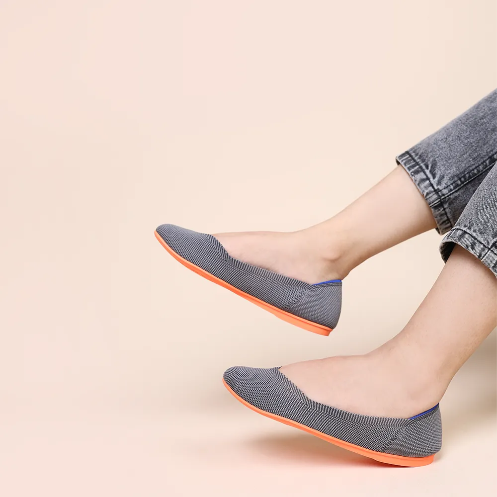 Rothy - Women - The Flat - Gray Heel Boots Ankle