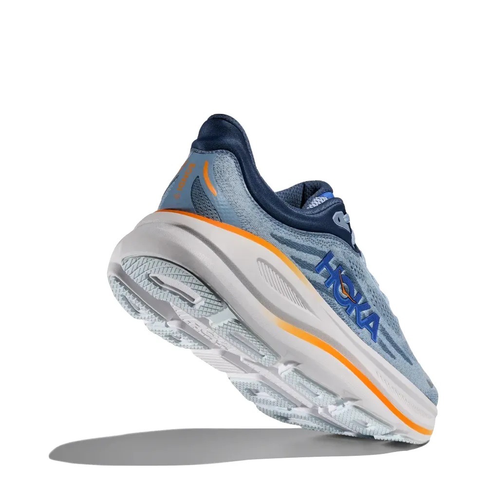 Hoka Men's Bondi 9 Sneaker in Drizzle/Downpour Price Range