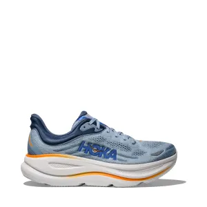 Hoka Men's Bondi 9 Sneaker in Drizzle/Downpour Famous Footwear