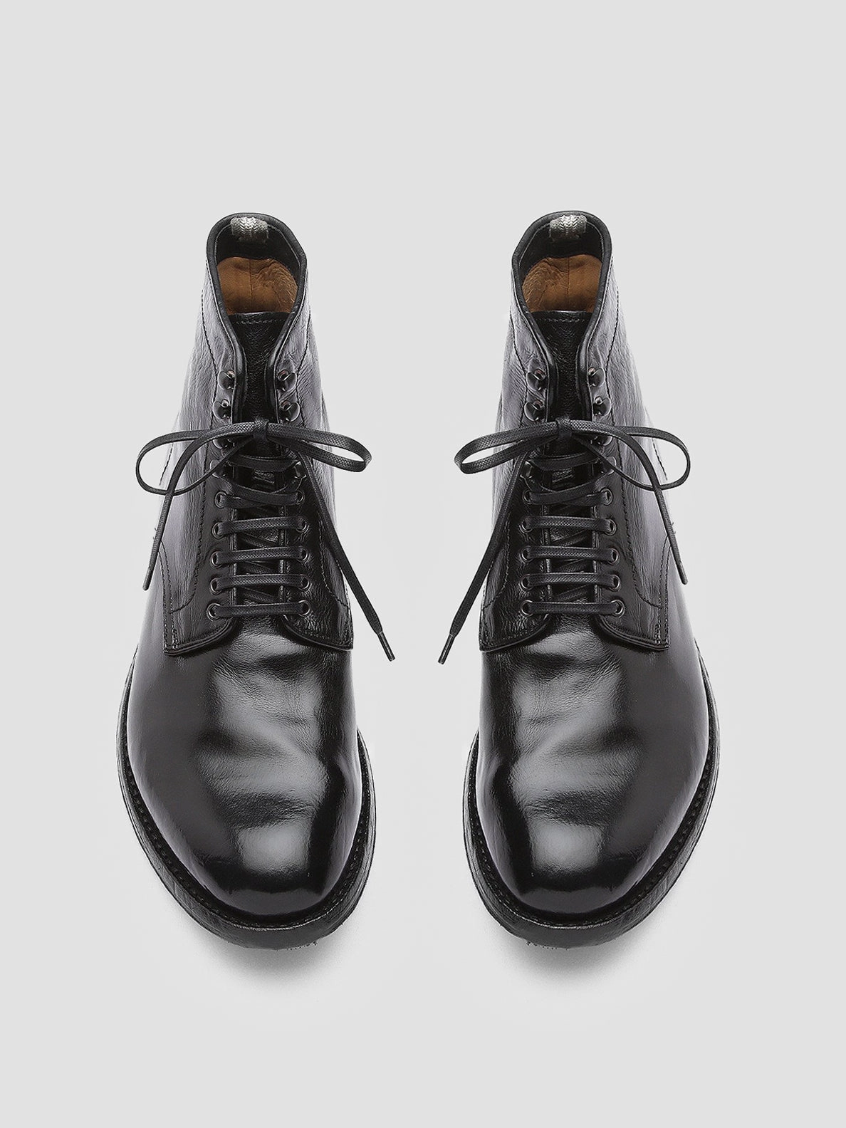 Work Boots Shop ANATOMIA 013 - Black Leather Ankle Boots