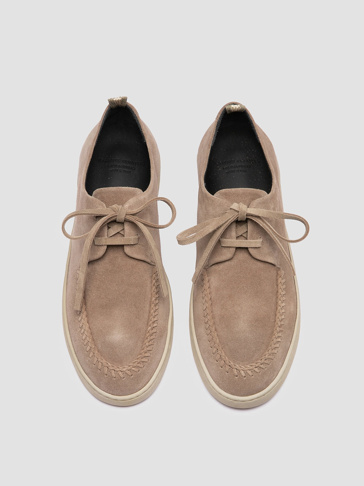 Dr Martens Adrian Loafers HERBIE 012 - Taupe Suede Derby Shoes