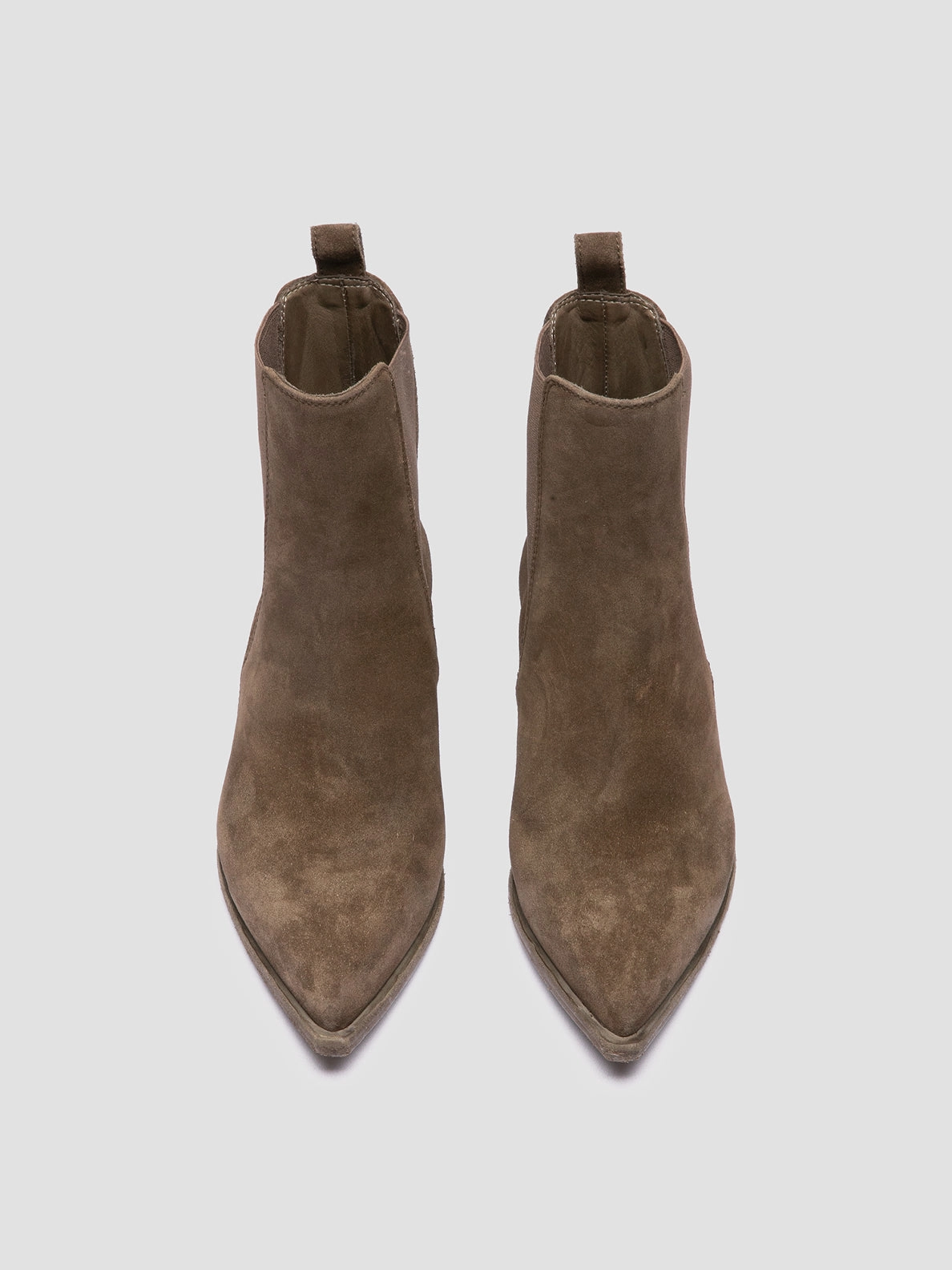 NOELIE DD 101 - Taupe Suede Chelsea Boots Second Hand Frye Boots