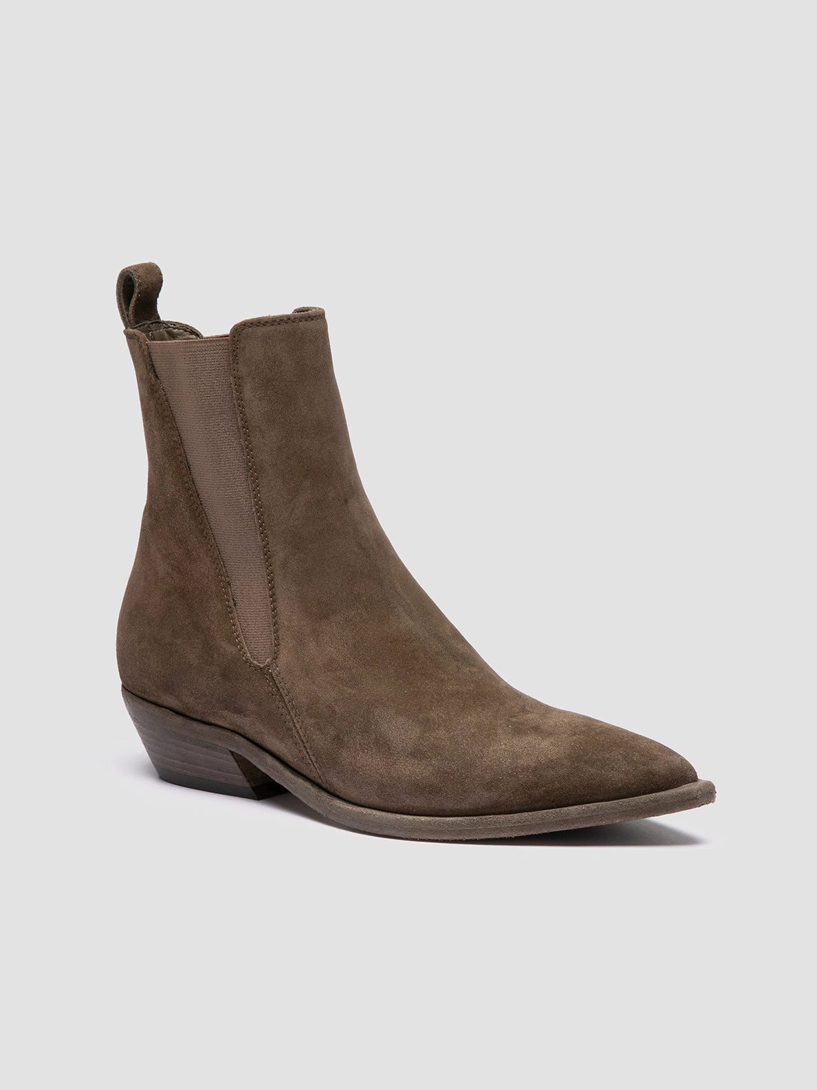 NOELIE DD 101 - Taupe Suede Chelsea Boots Hippie Boots