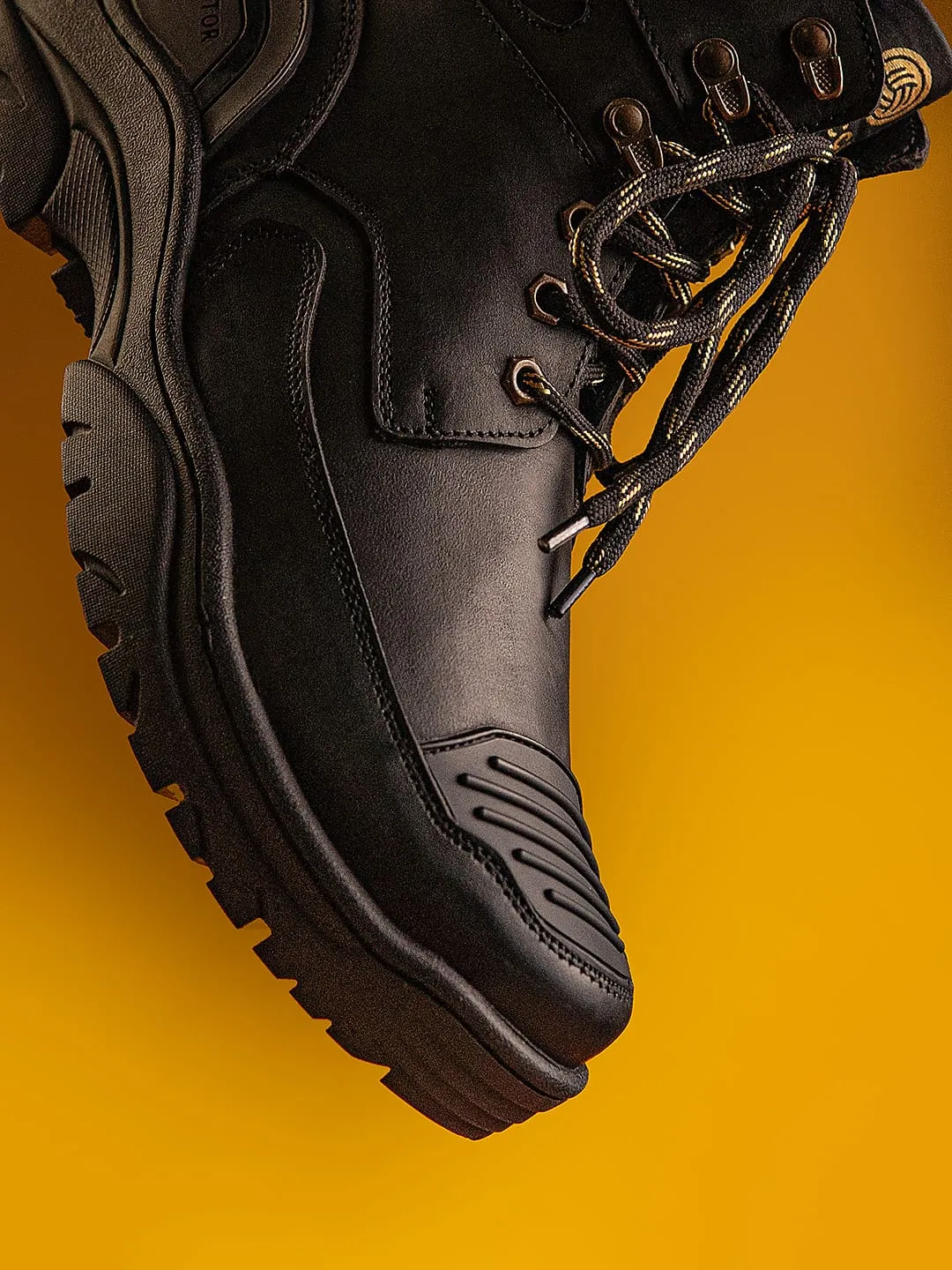 Bacca Bucci PROTECTOR Leather Motorcycle Boots for Men Top Rated Work Boots