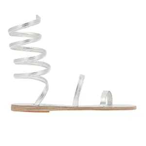 J Renee Sandals Ofis All Silver