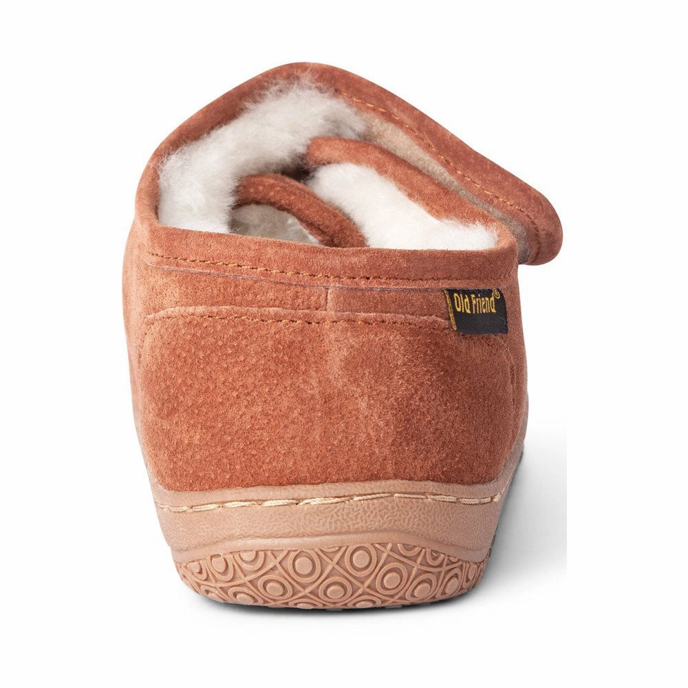 Dog Paw Slippers Old Friend Adjustable Boot Chestnut (Men's)