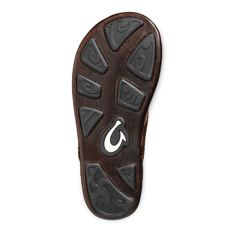 Olukai Men's Mea Ola Dark Java Plantation Ocho Rios Jamaica