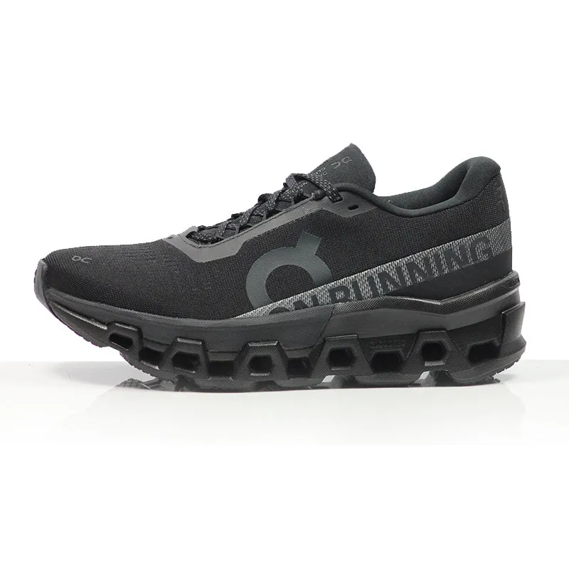 Running In Barefoot Shoes On CloudMonster 2 Men's Running Shoe - Black/Black