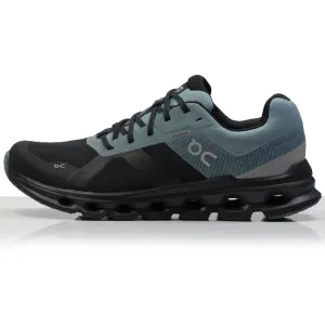 High Cushioned Neutral Running Shoe On Cloudrunner Waterproof Men's Running Shoe - Black/Tide