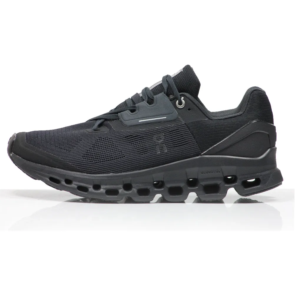 On Cloudstratus Men's Running Shoe - Black Best Neutral Road Running Shoes