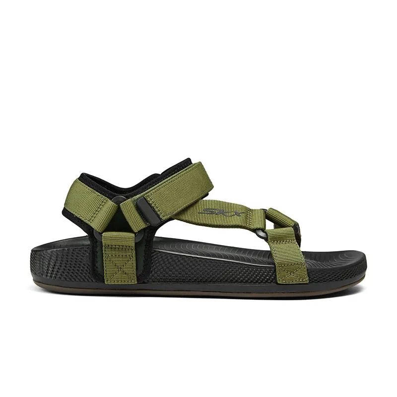 Big Sandals ON-THE-GO HYPER SLIDE SANDALS - OLIVE BLACK