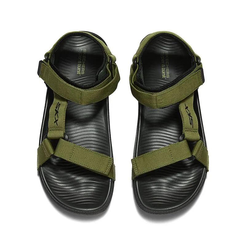 Sandals Reef ON-THE-GO HYPER SLIDE SANDALS - OLIVE BLACK