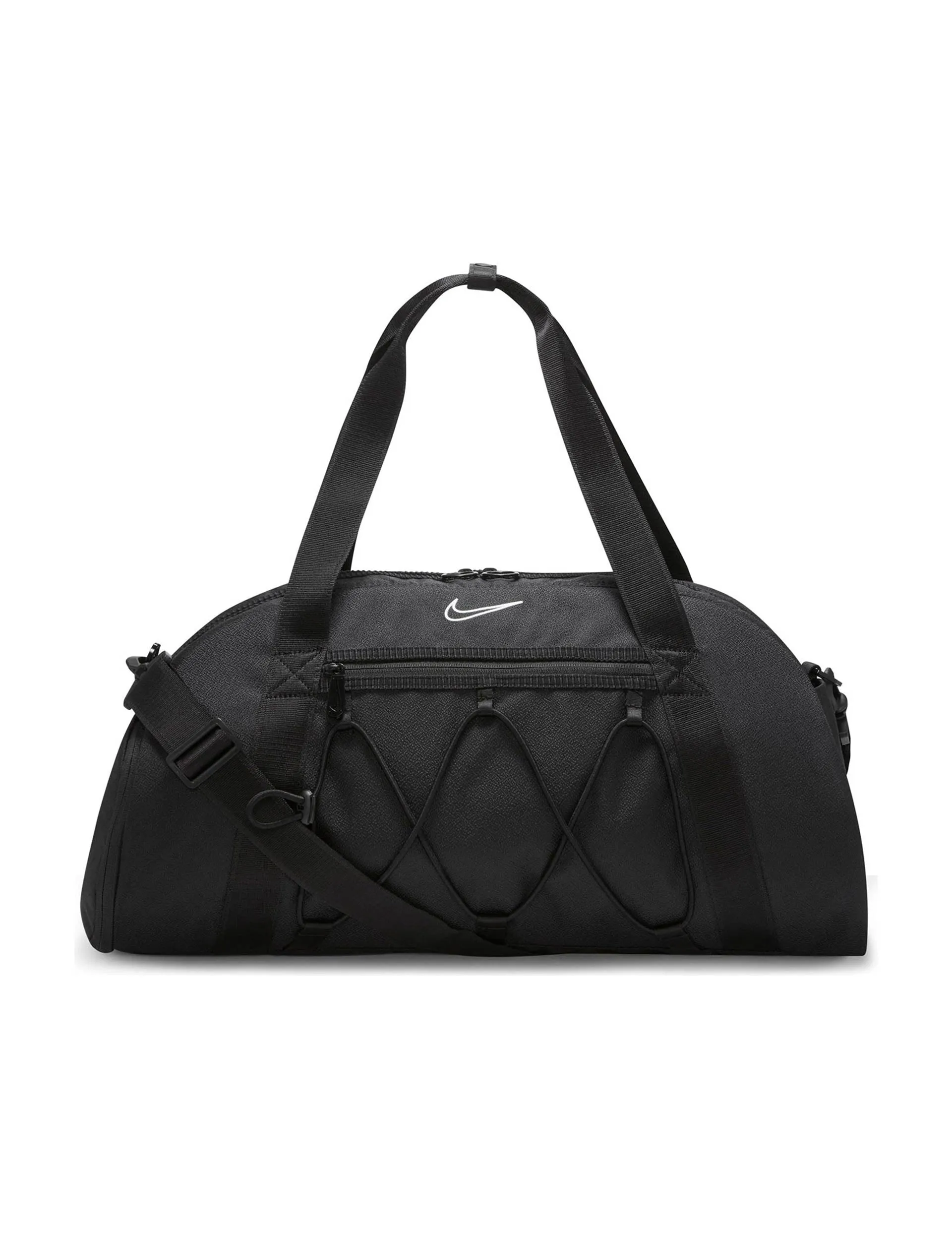 Latest Nike Basketball Shoes One Club Duffel Bag - Black/White