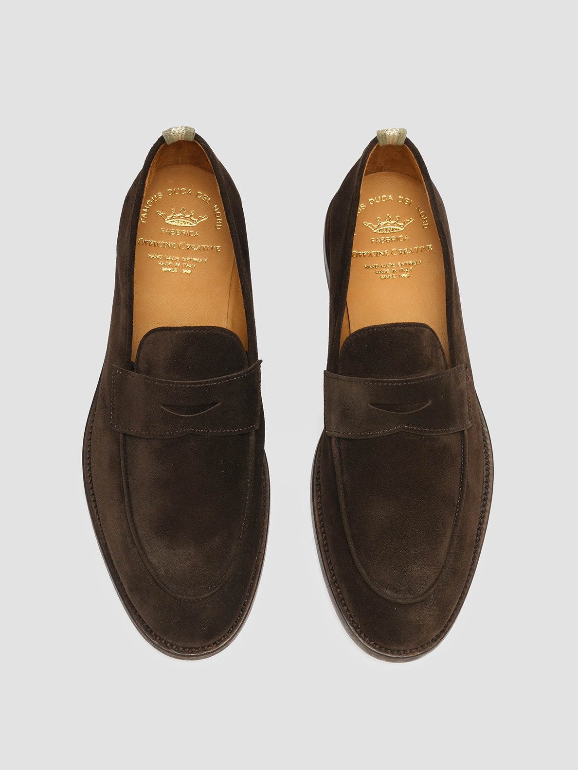 When Were Penny Loafers Popular OPERA 001 - Brown Suede Penny Loafers