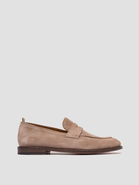 Birk Loafers OPERA 001 - Taupe Suede Penny Loafers
