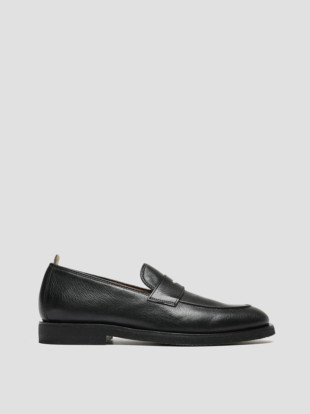 OPERA FLEXI 101 - Black Leather Penny Loafers Anne Klein Loafers