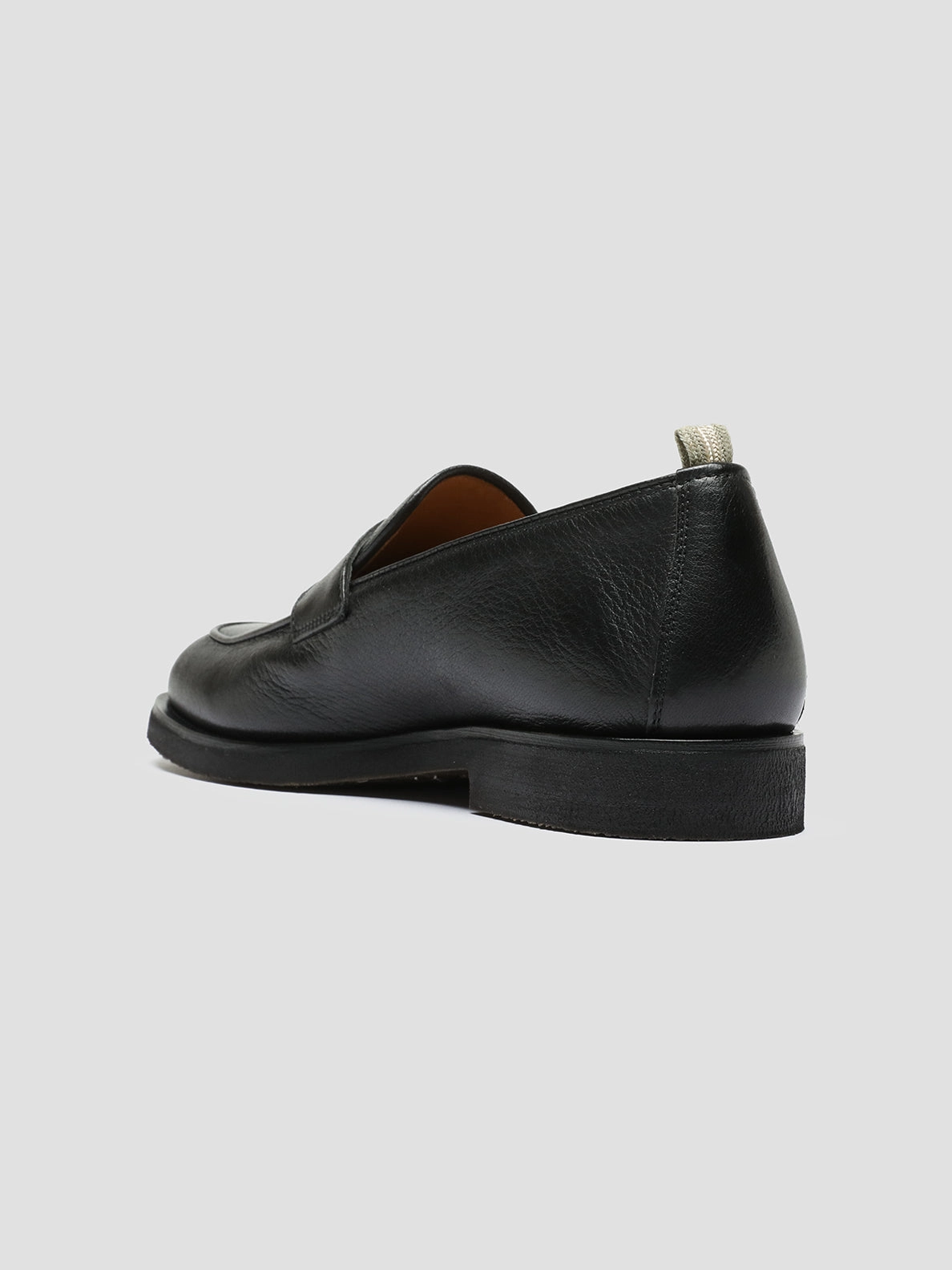 OPERA FLEXI 101 - Black Leather Penny Loafers Alexander Mcqueen Loafers