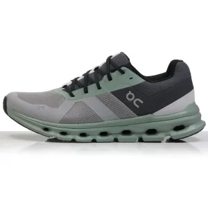 On Cloudrunner Men's Running Shoe - Alloy/Moss Cloud Running Shoe