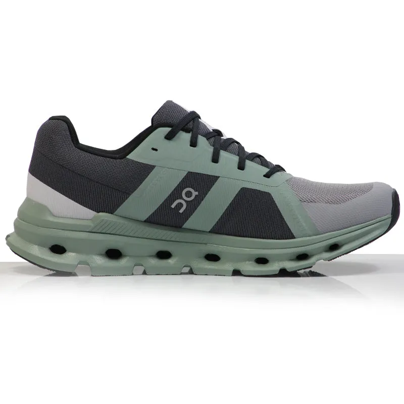 Best Running Shoe For Knee Pain On Cloudrunner Men's Running Shoe - Alloy/Moss