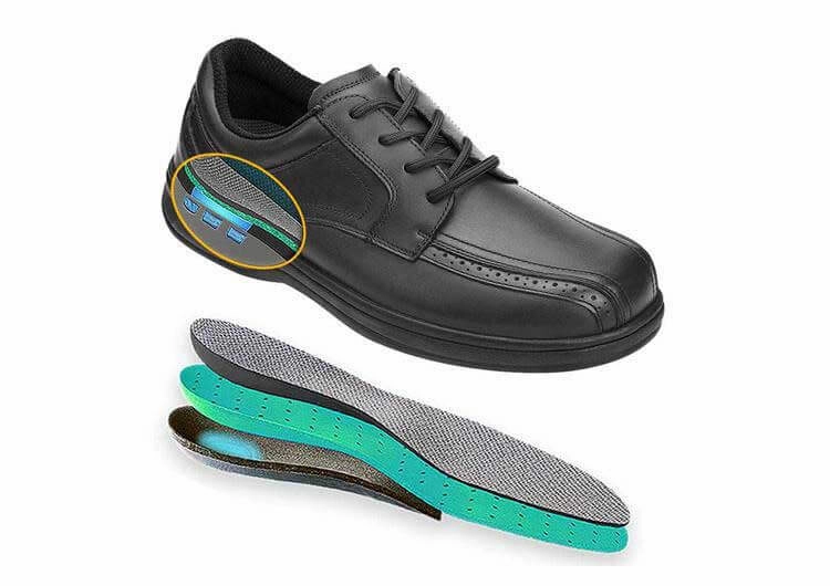 Orthofeet Men Gramercy - Black Oxfords Shoes Outfit