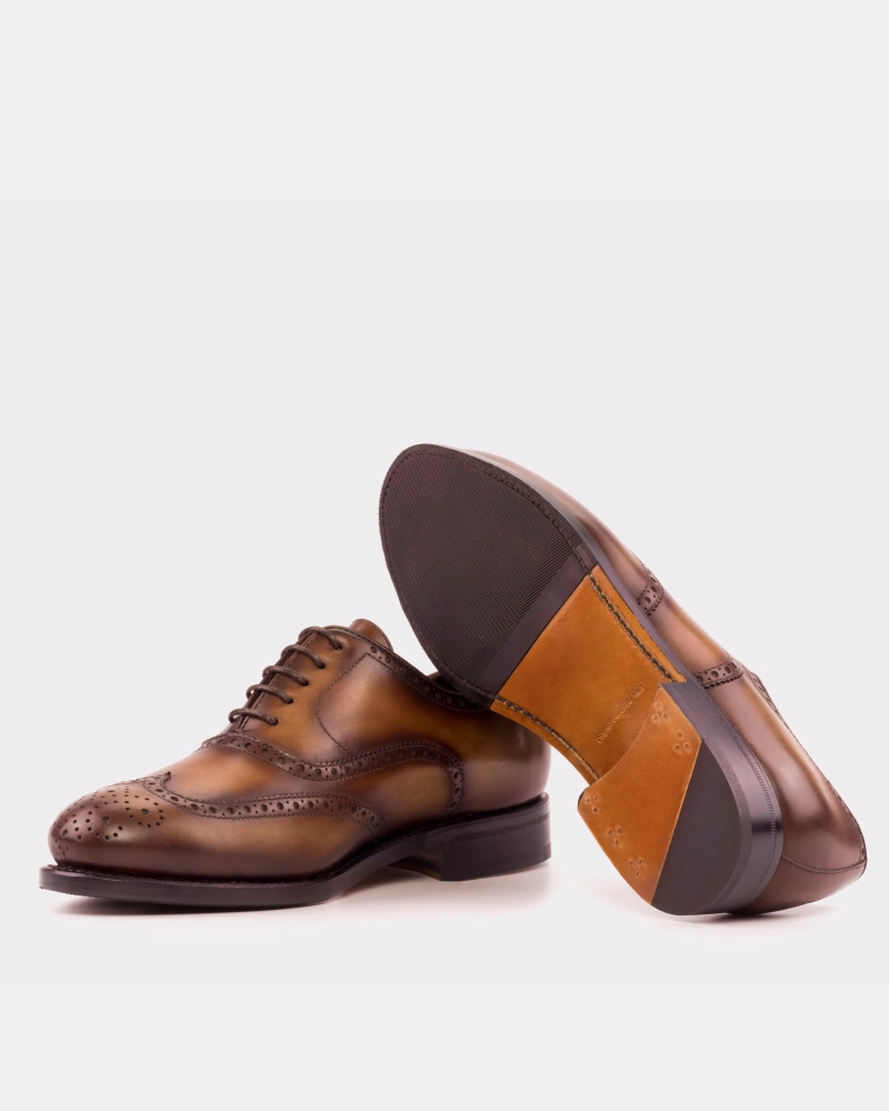 Outlet - Bourbon Full Brogue Best Oxford Dress Shoes