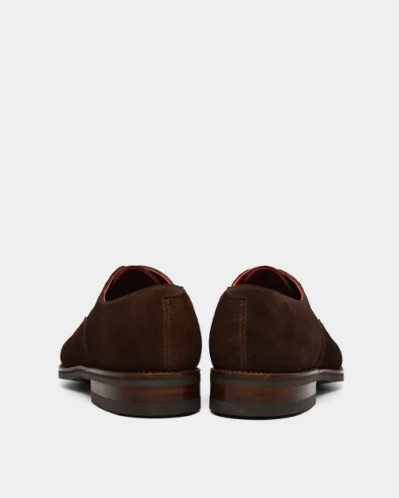 Dressports 2 Go Plain Toe Oxford Outlet - Robert - Brown Suede - 888