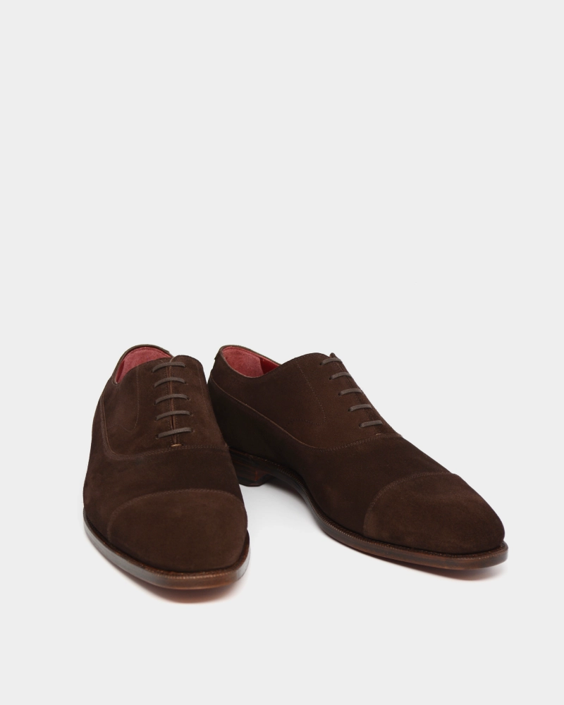 Outlet - Robert - Brown Suede - 888 Slip Resistant Oxford Shoes
