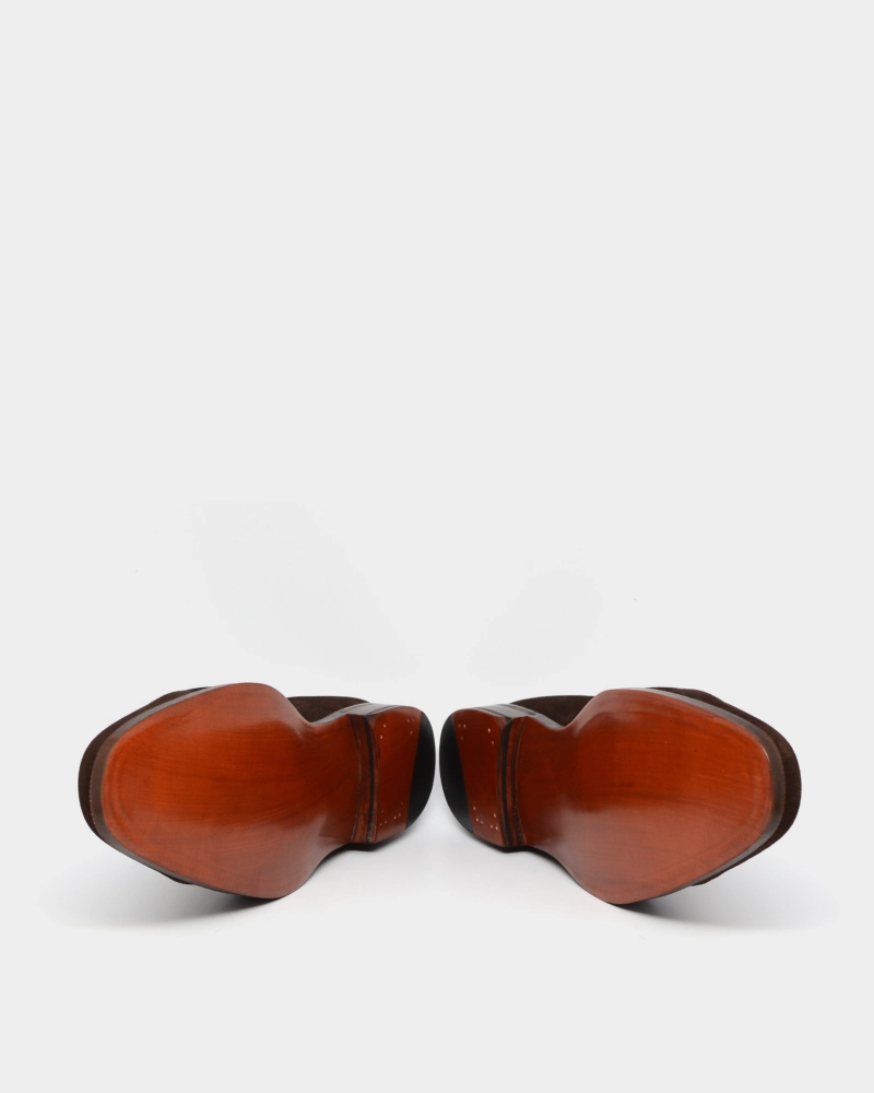 Outlet - Robert - Brown Suede - 888 Oxfords River Crossword