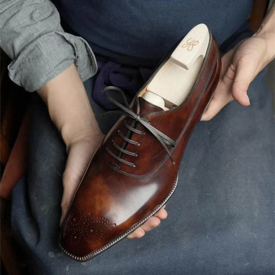 Shuler Bicycle Oxfords Alessio Brogue Oxfords