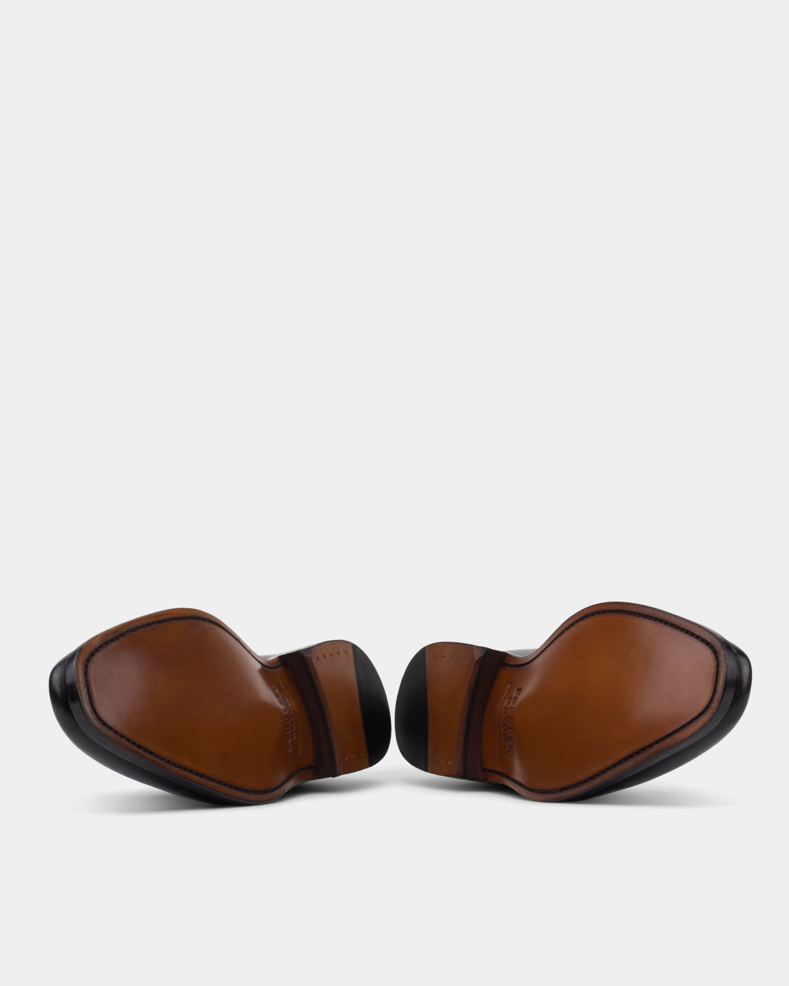 Vincent Black Calf Wholecut in 722 Oxford Dress Sneakers