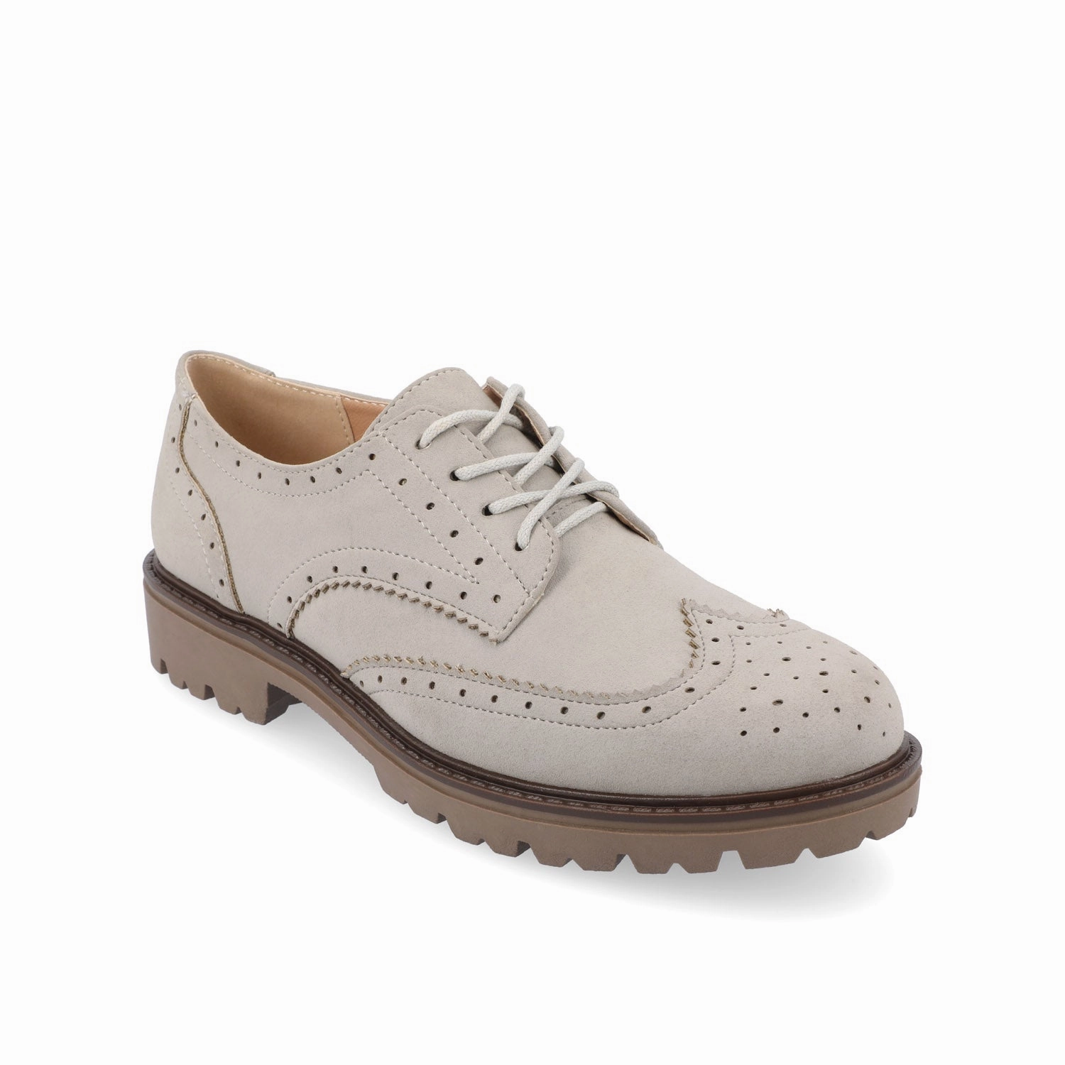 CLAUDIYA OXFORD LOAFER FLATS IN WIDE Bass Shoes Saddle Oxfords