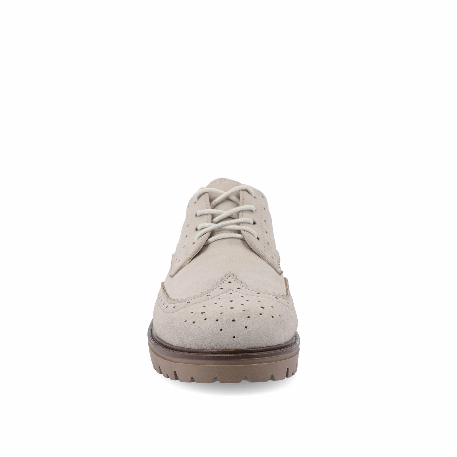 Jeans And Oxford Shirt CLAUDIYA OXFORD LOAFER FLATS IN WIDE