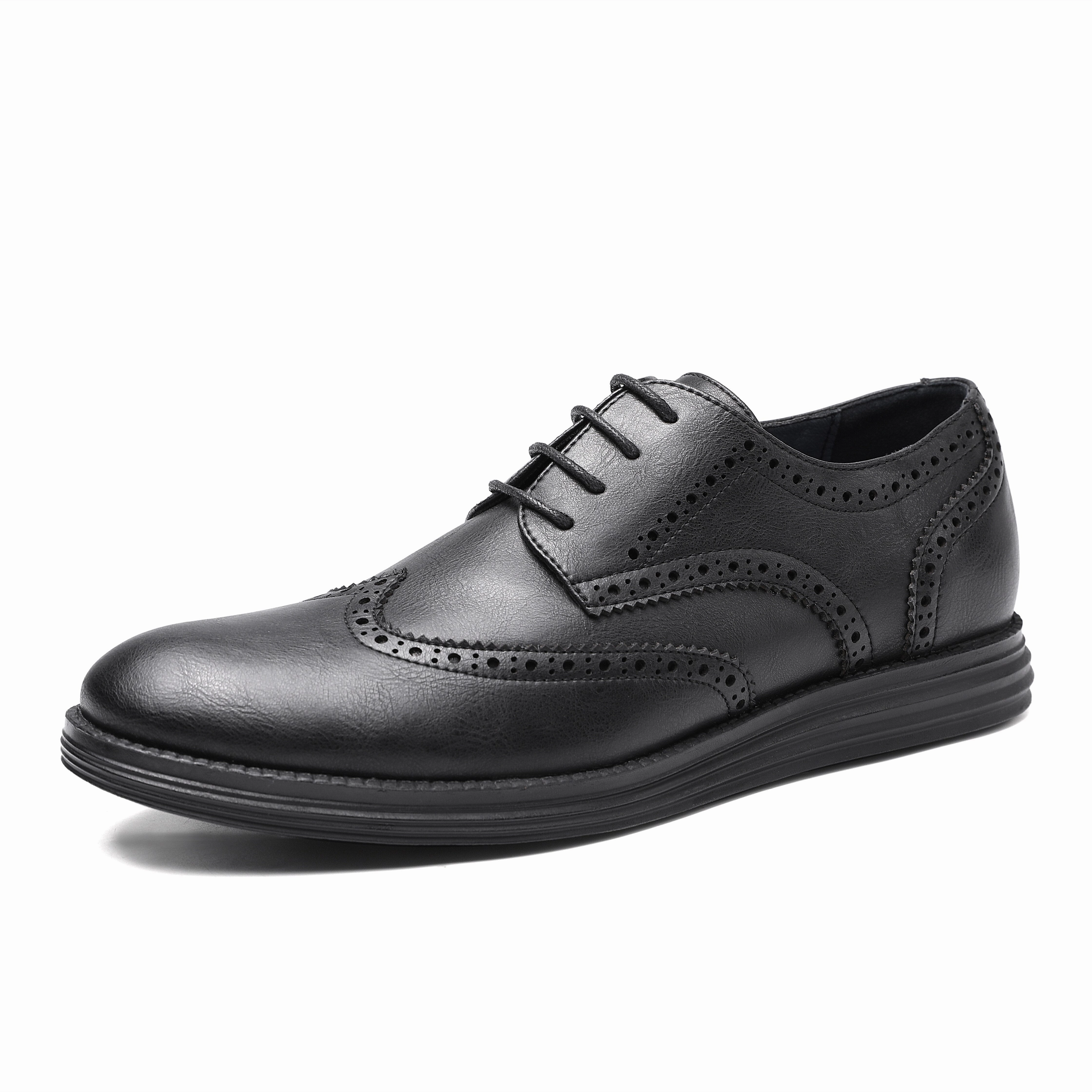 Oxfords Pumps West Louis Genuine Leather Smart Business Brogue Dress Shoes